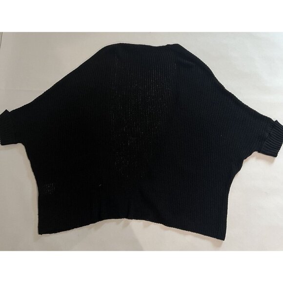 Nocturne Knitted Cardigan in Black - Picture 2 of 3